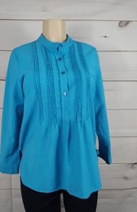Travel Smith Blouse canvas tunic small